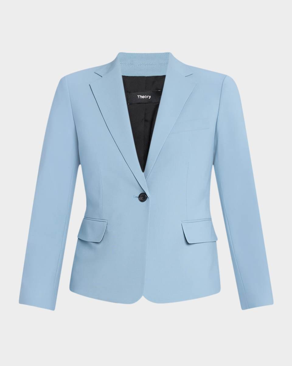 Slim One-Button Jacket